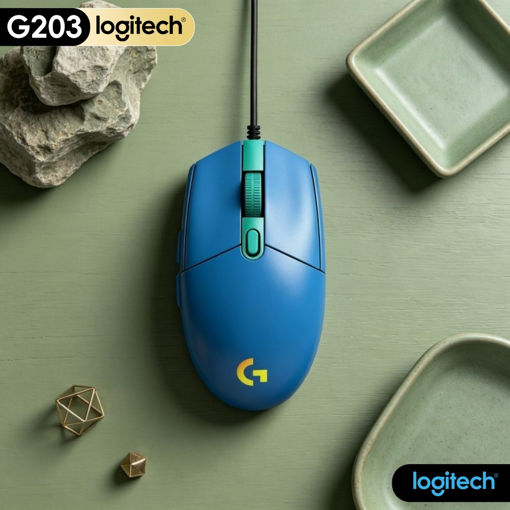 Logitech Mouse G203 - Mouse da Gaming Cablato Logitech G203