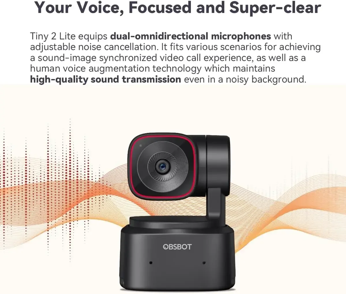 Webcam 4K - Tiny 2 Lite Webcam PTZ 4K