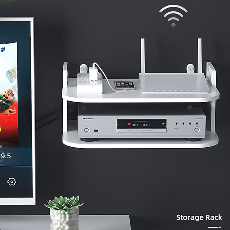 Desk Cable Organizer - Mensola Organizzatrice per Cavi Router da