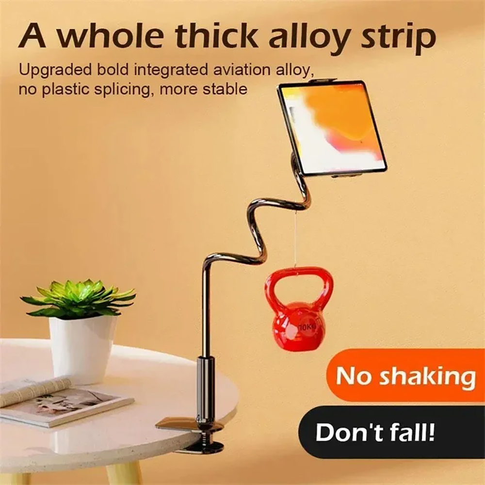 Desk Cable Organizer - Supporto per cellulare con clip rotante