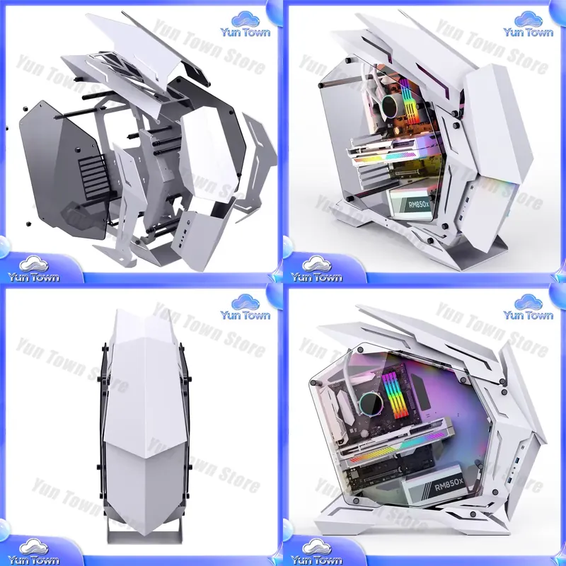 Pc Gaming Itx - Jonsbo MOD-3 Mini Bianco RGB Case