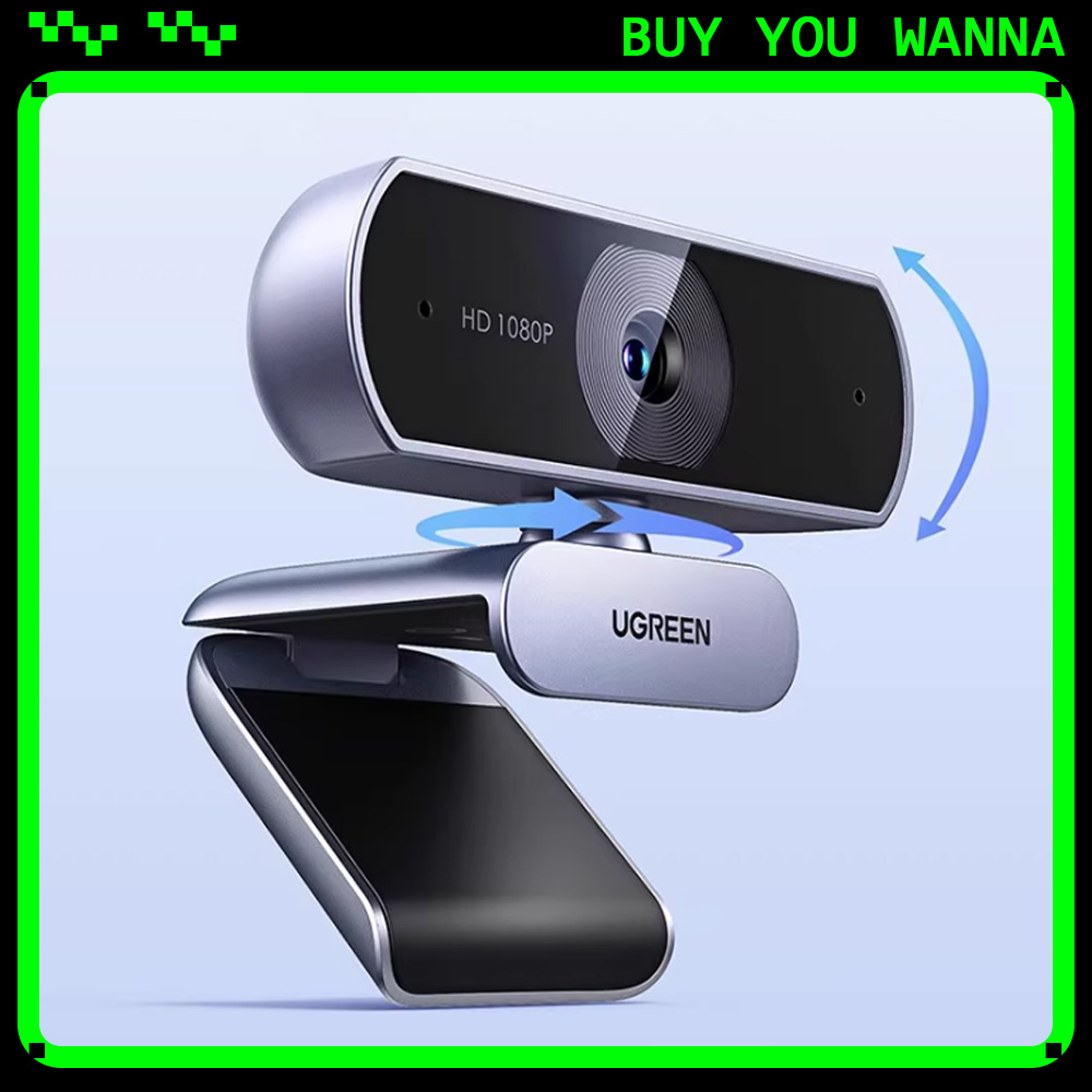 Webcam 4K - Webcam UGREEN 1080P/2K/4K con microfono, webcam