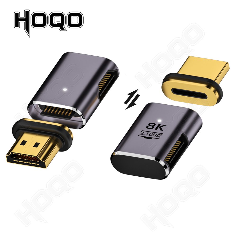 Usb Hub Gaming - Adattatore magnetico HDMI maschio-femmina 8K per