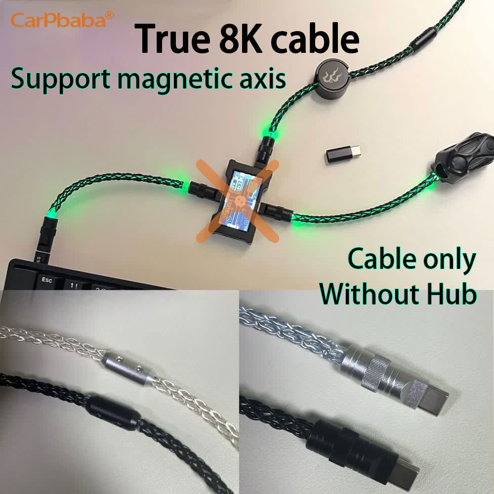 Usb Hub Gaming - Hub USB K4HM6 8K Gaming Line