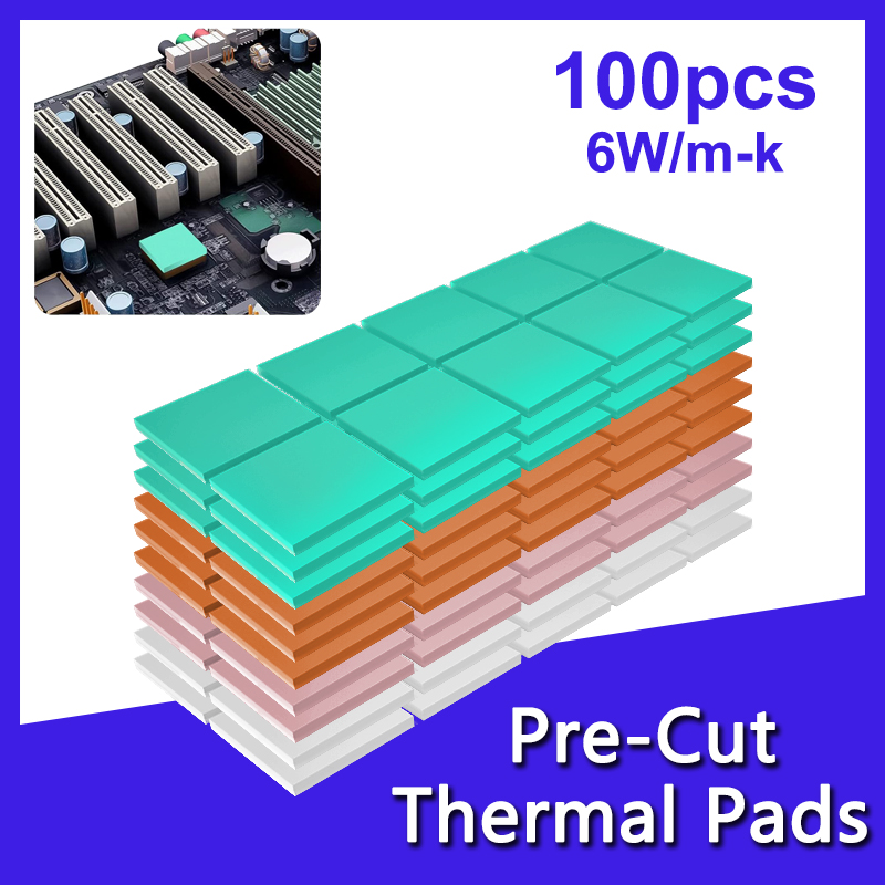 M.2 Ssd Heatsink - Confezione da 100 cuscinetti termici conduttivi