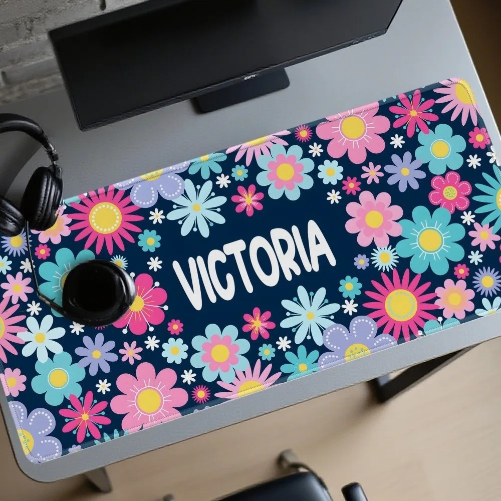 Pc Gaming Names - Tappetino da Scrivania XXL Personalizzato con