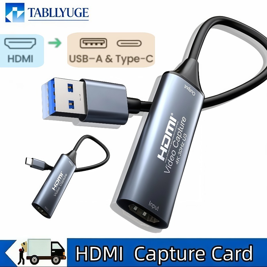Pc Gaming Games - Scheda di acquisizione video USB-C 2.0/3.0