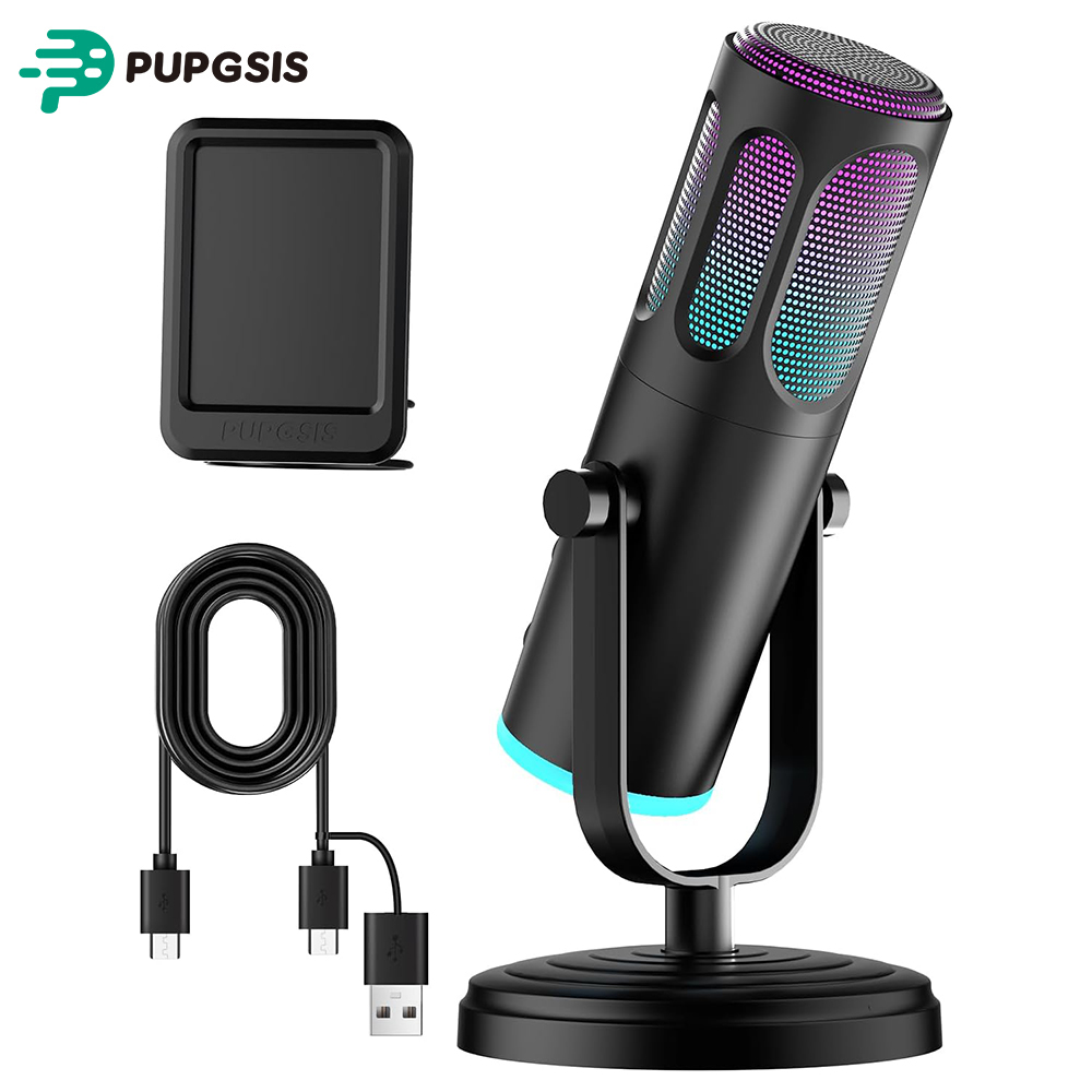 Pc Gaming Discord - Microfono USB per PC PUPGSIS, microfono
