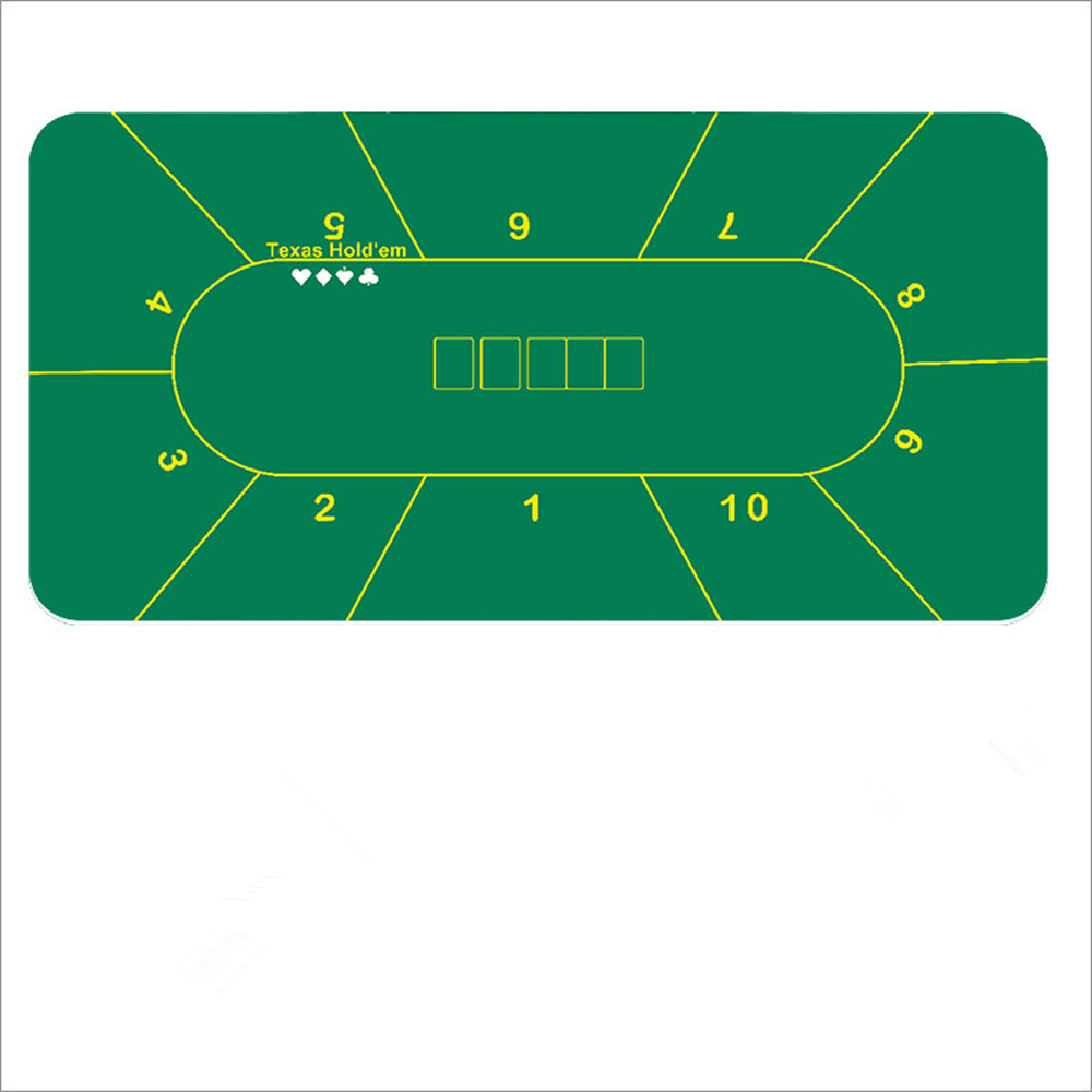 Gaming Desk Mat - Tappetino Antiscivolo in Gomma per Casinò,
