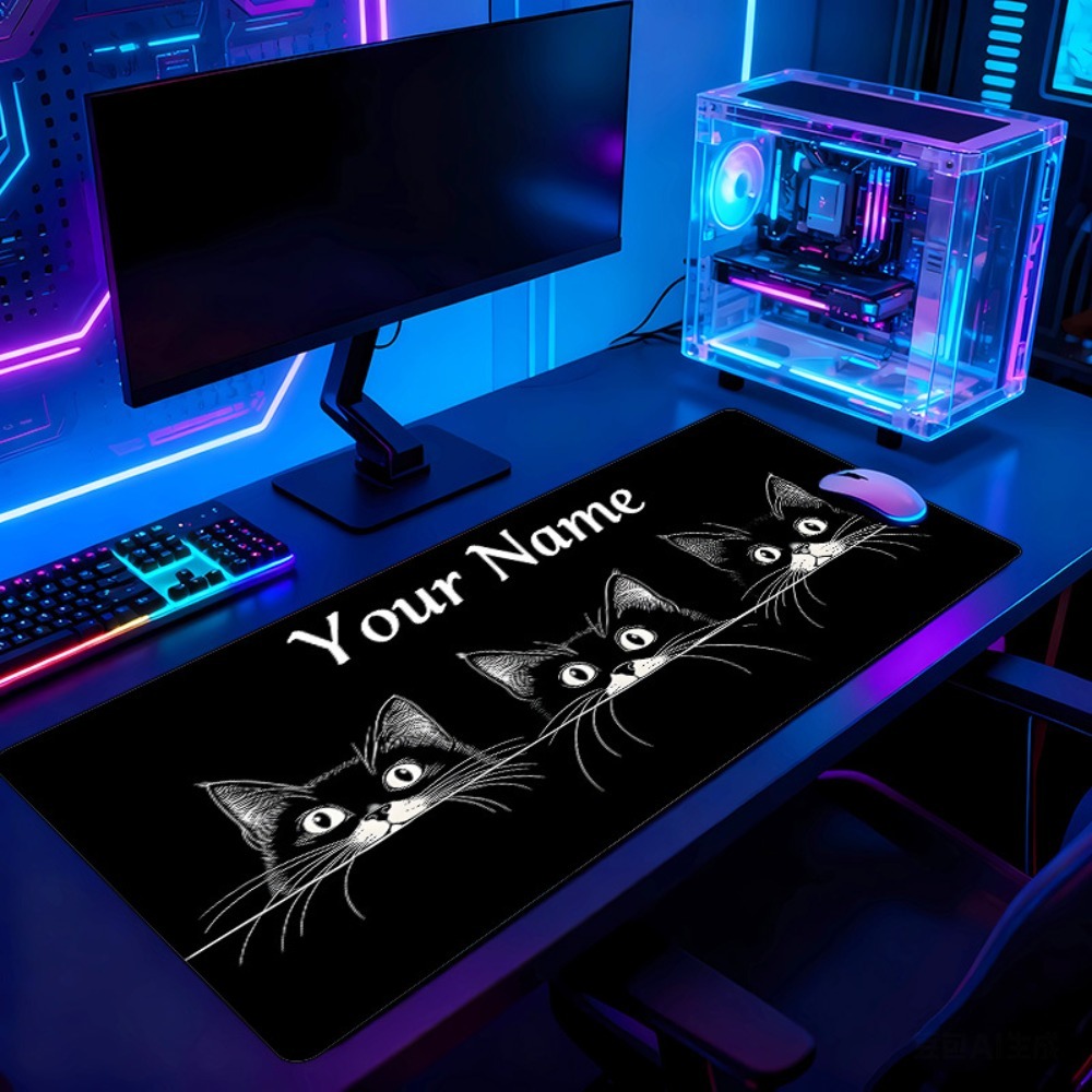 Pc Gaming Names - Simpatico tappetino da scrivania personalizzato con