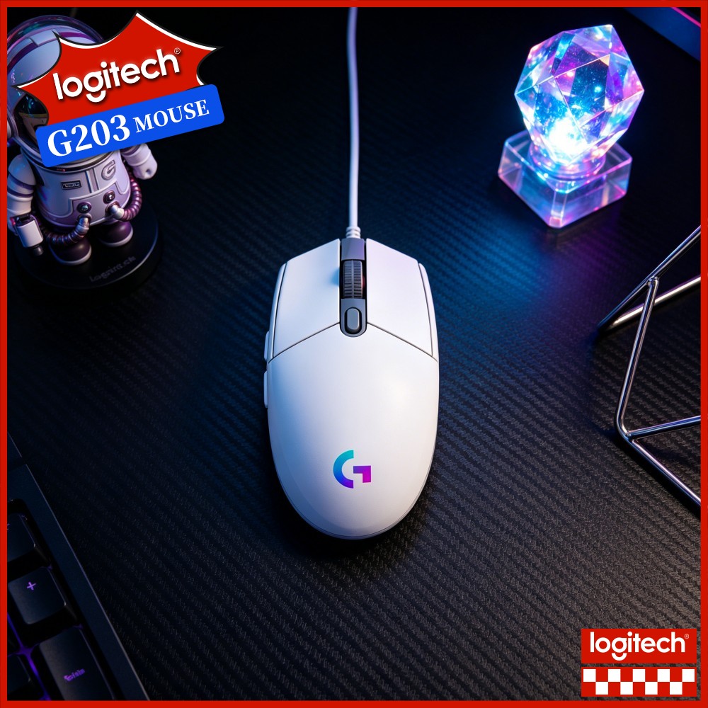 Mouse da Gaming Cablato Logite - Logitech Mouse G203 recensione e prezzo