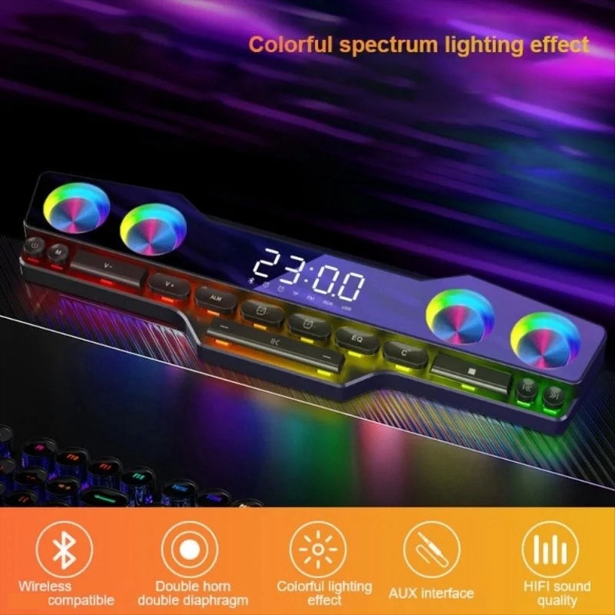 Altoparlanti DTC5 V18 con Luci - Gaming Speaker recensione e prezzo