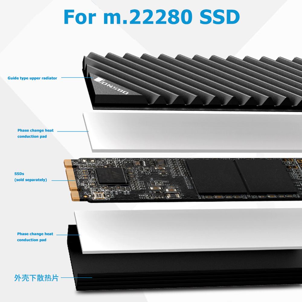 Dissipatore di Calore in Allum - M.2 Ssd Heatsink recensione e prezzo