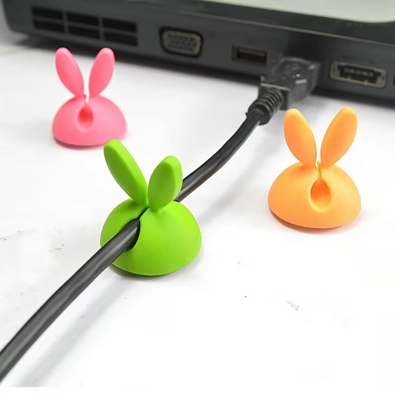 Cute Rabbit Ear Cable Manager  - Desk Cable Organizer recensione e prezzo