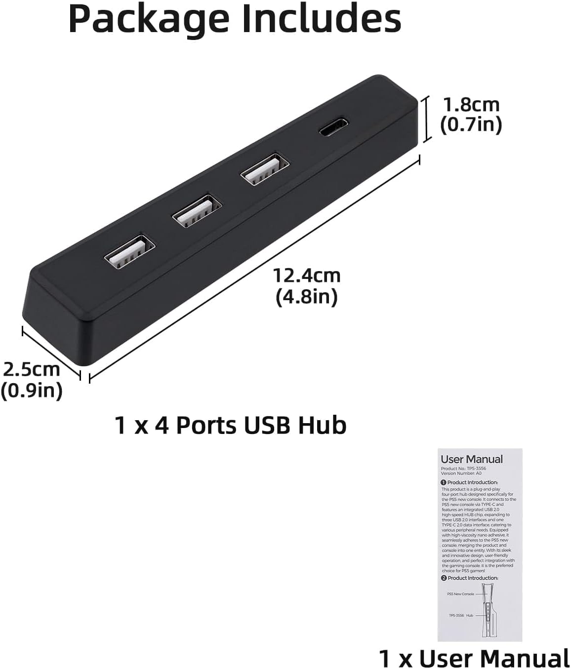 Hub USB a 4 porte per PS5 Slim - Usb Hub Gaming recensione e prezzo