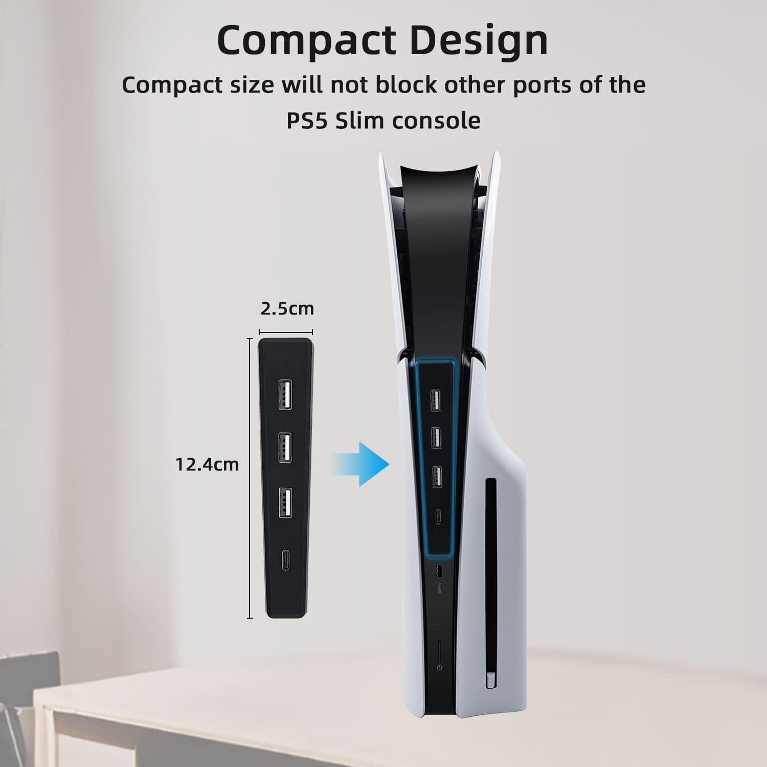 Hub USB a 4 porte per PS5 Slim - Usb Hub Gaming recensione e prezzo
