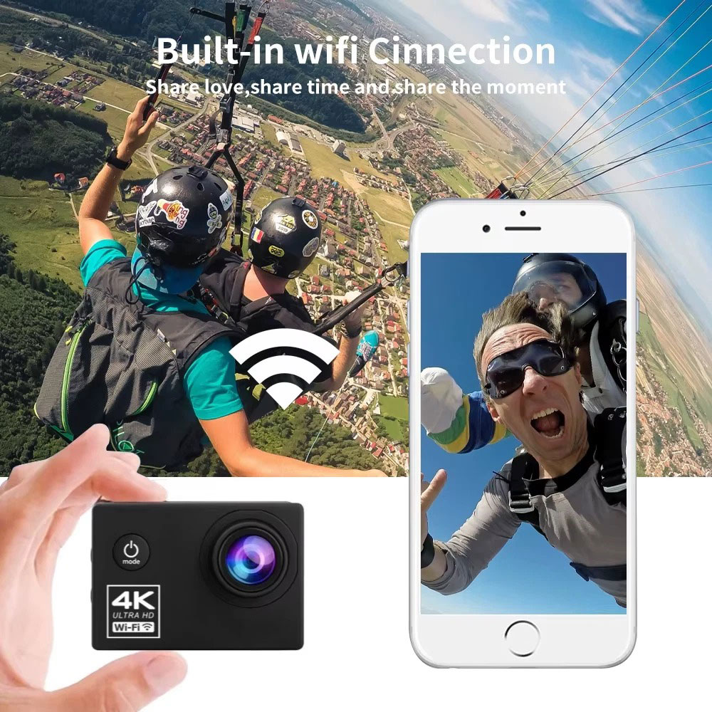 Action Camera 4K WiFi Mini Imp - Webcam 4K recensione e prezzo