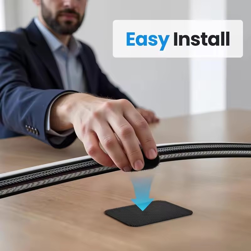 Fascette adesive sotto scrivan - Desk Cable Organizer recensione e prezzo