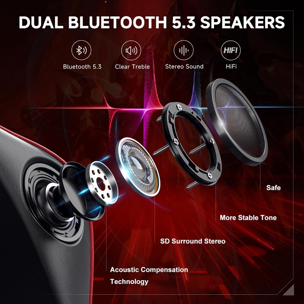 Sedia da Gaming Ergonomica con - Gaming Speaker recensione e prezzo