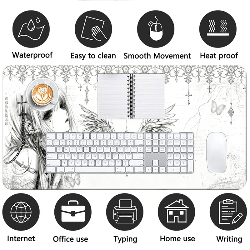 Tappetino per mouse in pelle,  - Gaming Desk Mat recensione e prezzo
