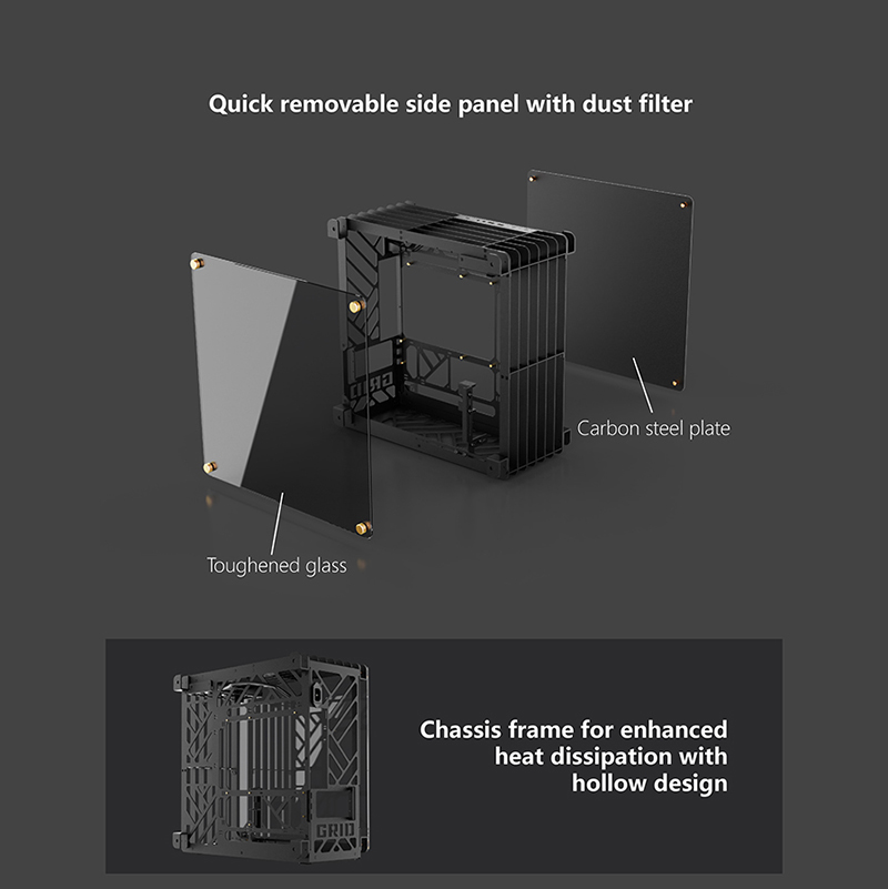 Lovingcool Supporto stile aper - Pc Gaming Itx recensione e prezzo